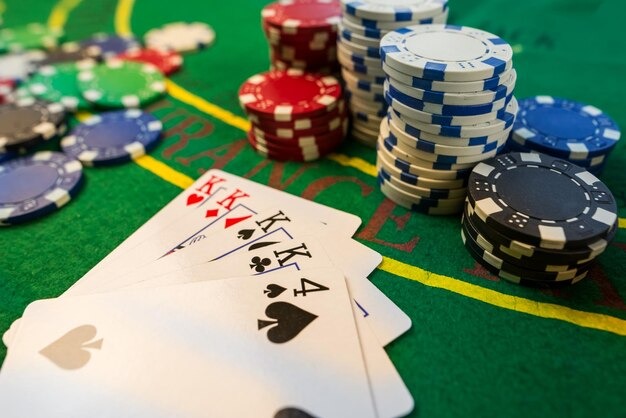 Dealer showing 6 upcard