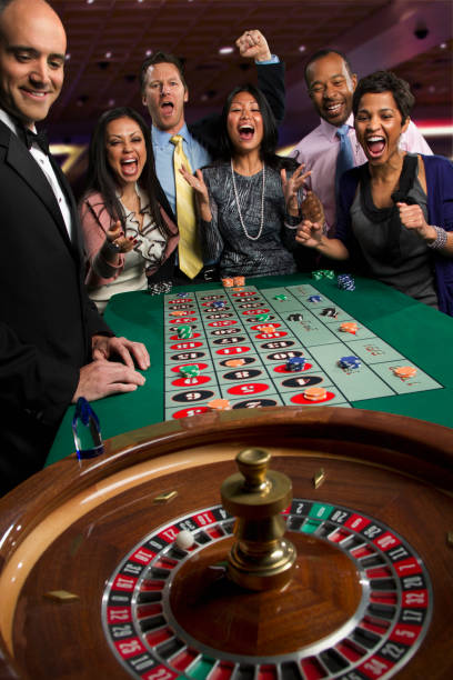 Dealer shuffling cards before round